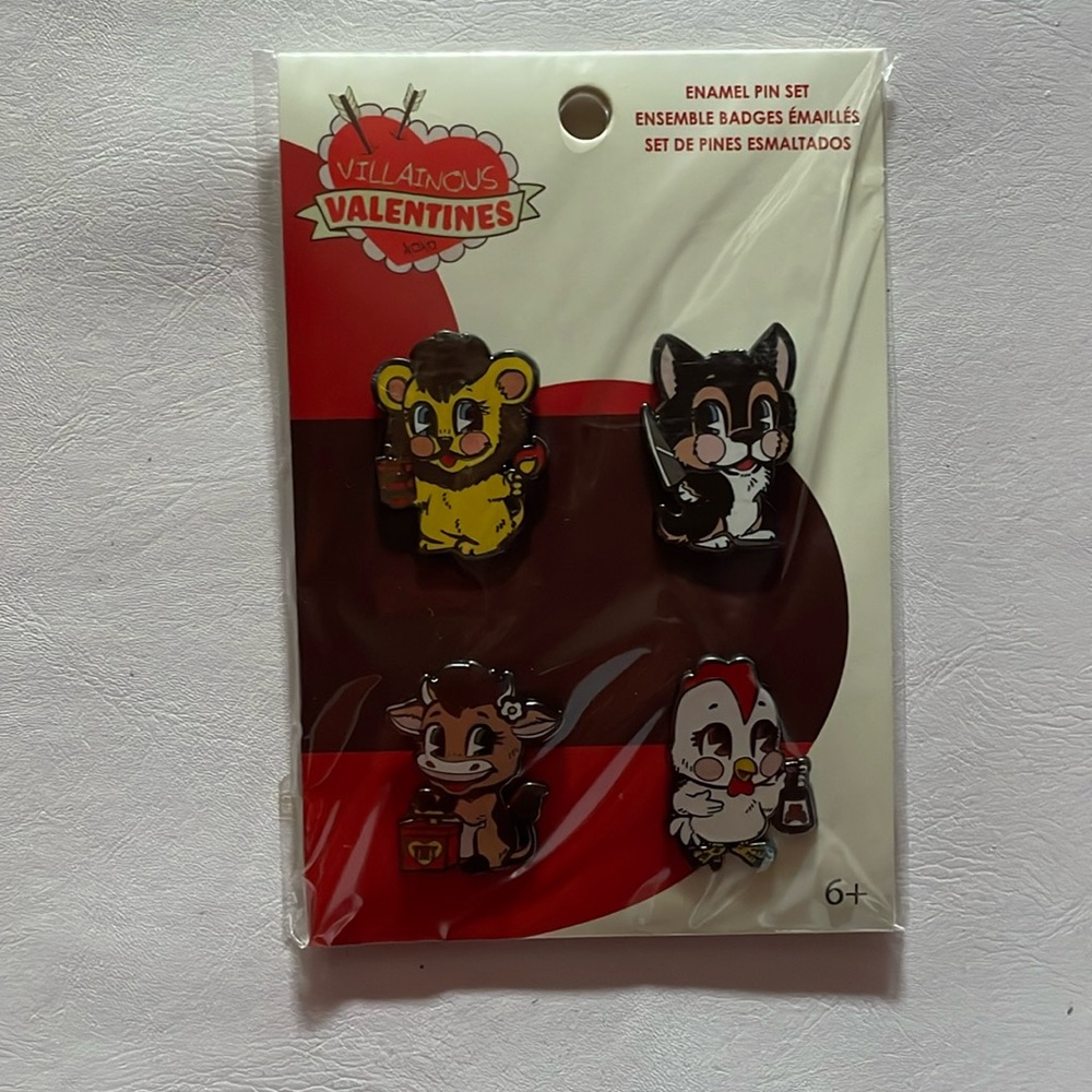 NWT FUNKO POP ENAMEL PINS VALENTINES
